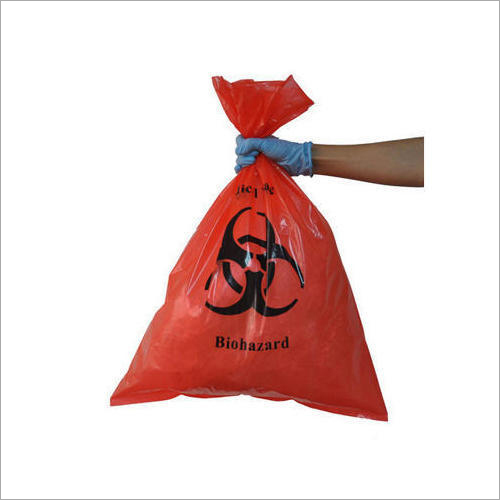 Red Plastic Garbage Bags