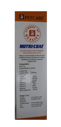 NUTRICOAT Advance 200g-OMEGA6 6600MG Plus OMEGA3 6600MG Plus LI