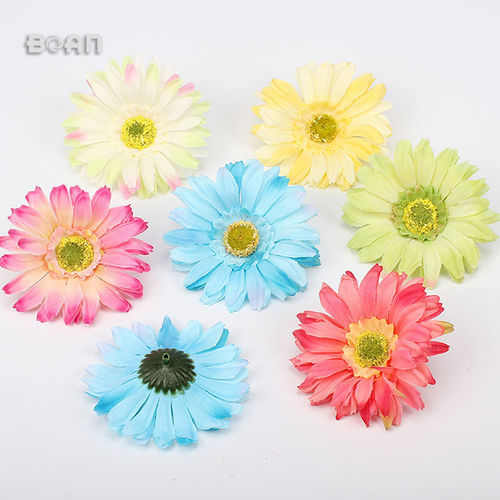 Mini Diy Artificial Silk Flowers Daisy Head Size: 110Cm