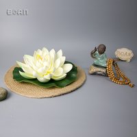 High quality Artificial Water lily Plastic flower for floral Decoration