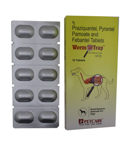 Worm Trap Tab-PRAZIQUANTEL+PYRANTEL EMBONATE