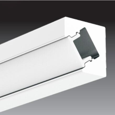 SJ-ALP1010 Aluminum Led Strip Channel - 6063 T5 Alloy, 0.5-3.0m, Frosted PC Cover | Surface Mount, Rustproof, High Transmittance