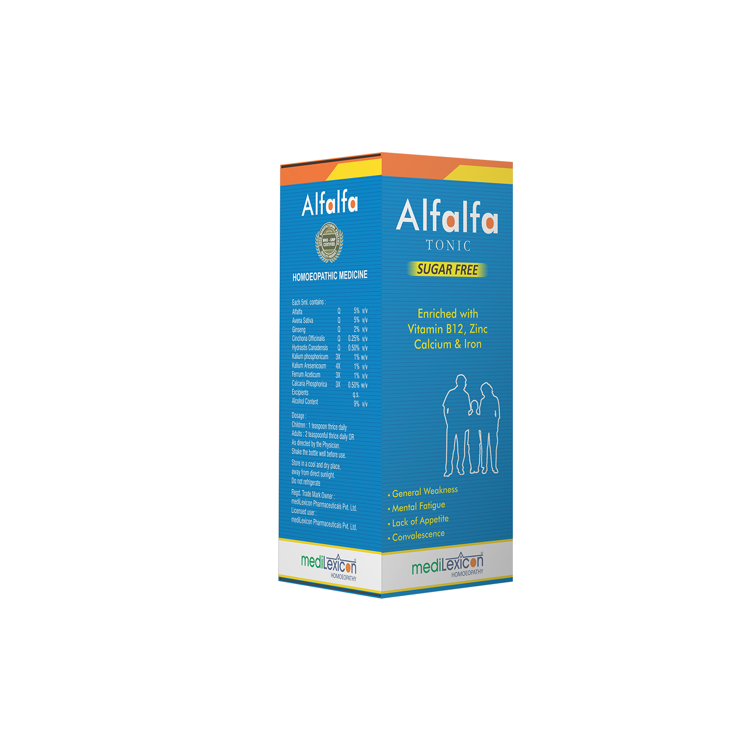 Alfalfa Sugar Free Tonic