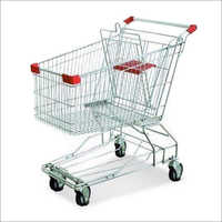 Display Stand Supermarket Trolley