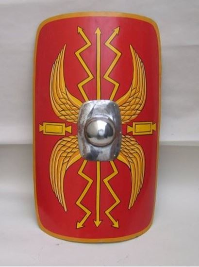 Roman Red Shield