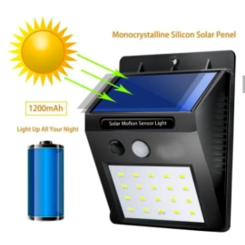 Solar Sensor Wall Light
