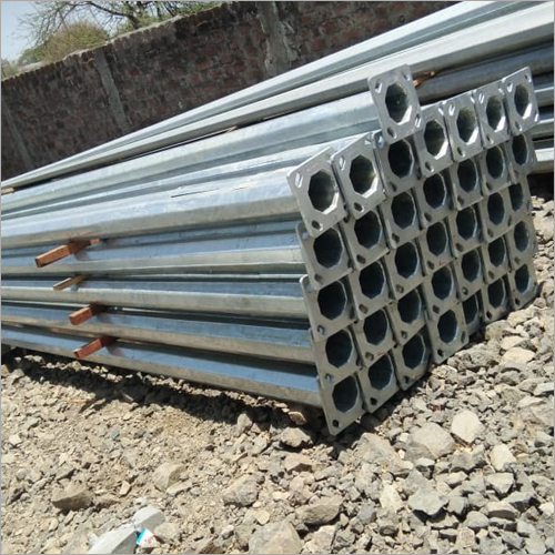 Mild Steel 8M Standard Street Light Pole