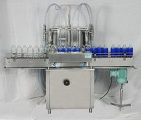 Syrup bottle filling machine