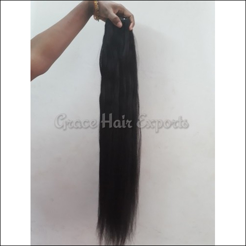 Natural Black Indian Straight Hair