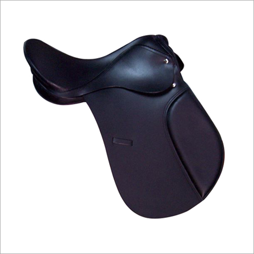 Black Horse Leather Saddle