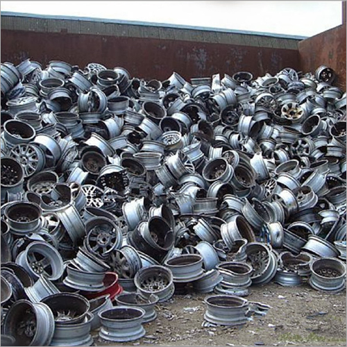Aluminum Alloy Wheel Scrap - Standard Size Silver Color | Features: Lightweight Alloy Excellent Corrosion Resistance Hard Hardness