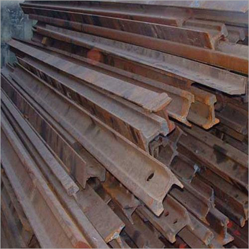 Used Rail Scrap - Iron & Steel Varying Sizes & Weights Rust Free Brown Color Customized Grade High Tensile Strength & Density
