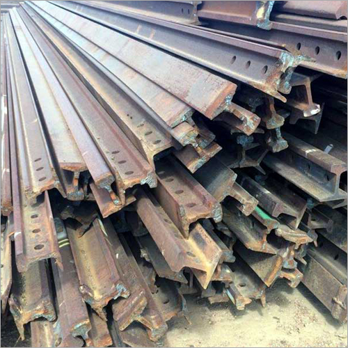 Railway Track Scrap - Natural Used Metal Broad and Narrow Gauge Lengths Rust Free Customizable Grade