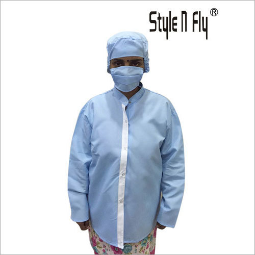 Apron Female Set with Female Cap & Mask