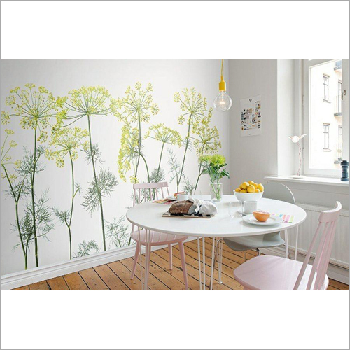 Dining Hall Wallpaper - Vinyl, Customized Size, Digital Printed | Heat Insulation, Moisture-Proof, Soundproof, Waterproof, Mould-Proof