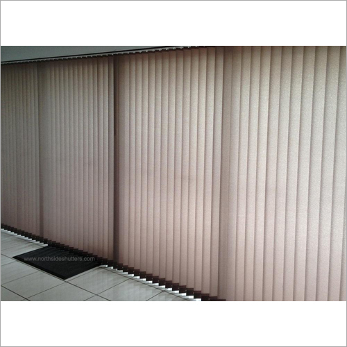 White Designer Vertical Blinds