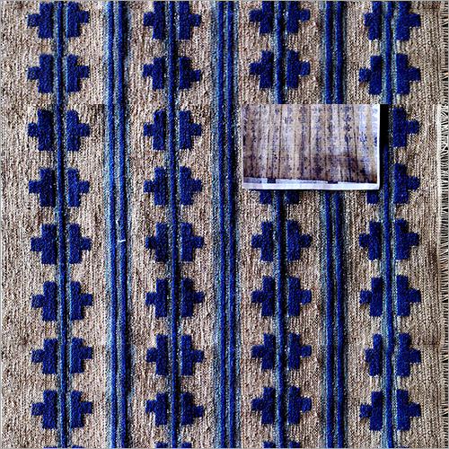 Embroidered Kilim Rug