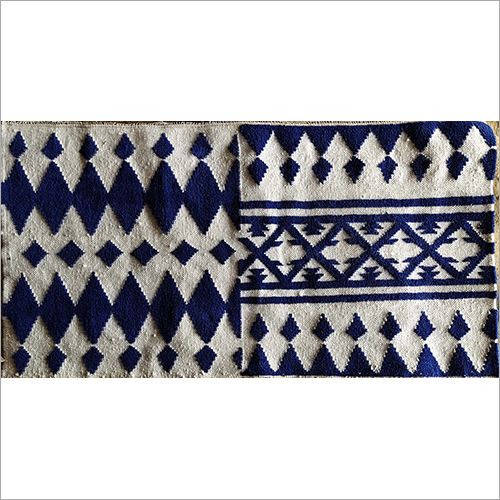 Handmade Silk Wool Kilim Rug