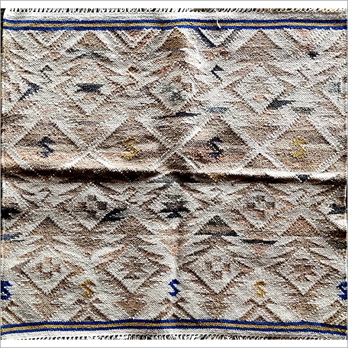 Hand Woven Jute Kilim Rug