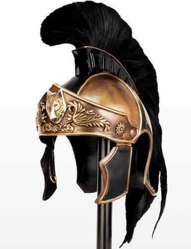 Steel Antique Medieval Roman Armor King Helmet
