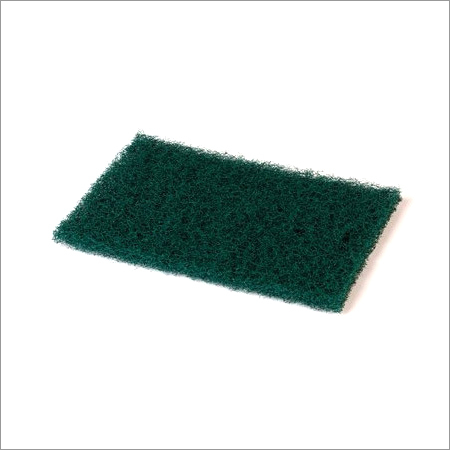 Heavy Duty Scour Pad - Metal or Plastic Mesh Rectangular Matte Dark Green | Eco Friendly Easy to Use for Kitchen