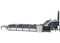 Carton Box Flute Laminator Machine , Semi Automatic Flute Laminator
