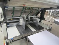 Carton Box Flute Laminator Machine , Semi Automatic Flute Laminator