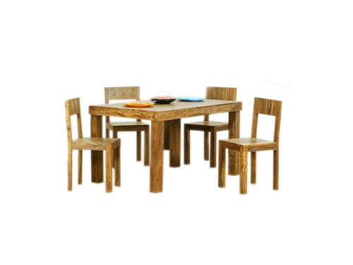 Wooden Dining Table No Assembly Required