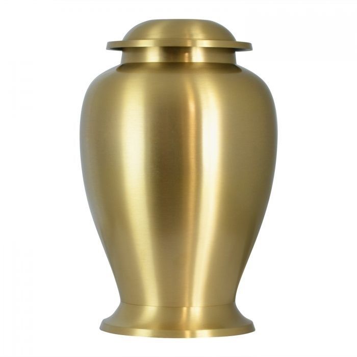 Red Heart Brass Urn New