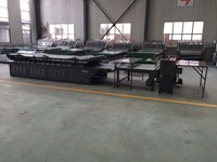 High Performance Flute Laminator Machine Electric Driven Type CE Approved
