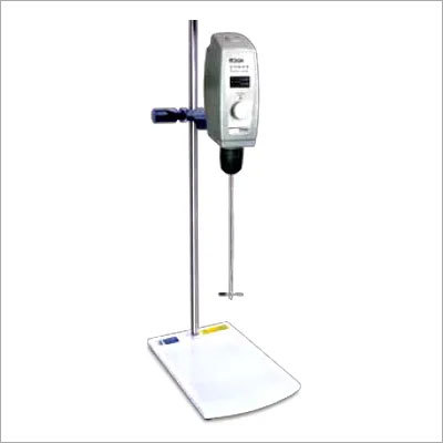 Electric Stirrer - Stainless Steel, 3-6 Inch Length, Silver Color | 50 Watt Power, 330 Volt, Industrial Extraction Apparatus, Warranty Included