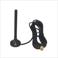 GSM 3DBI Rubber Magnetic Antenna With RG174 3MTR Cable SMA Male