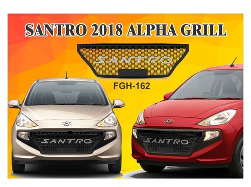 SANTRO 2018 ALPHA GRILL (BLACK/CHROME & BLACK/RED)
