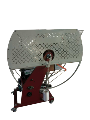 Corrugated Paper Box PE Tying Wrapping Machine Electric Driven Semi Auto Grade