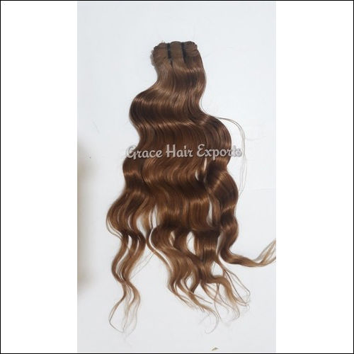 Chocolate Brown Indian Weave Hair Gender: Female