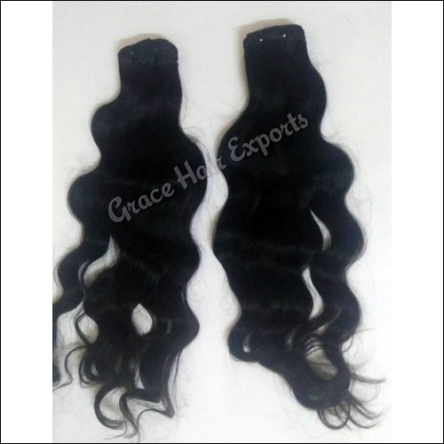 Deep Wavy Black Indian Hair