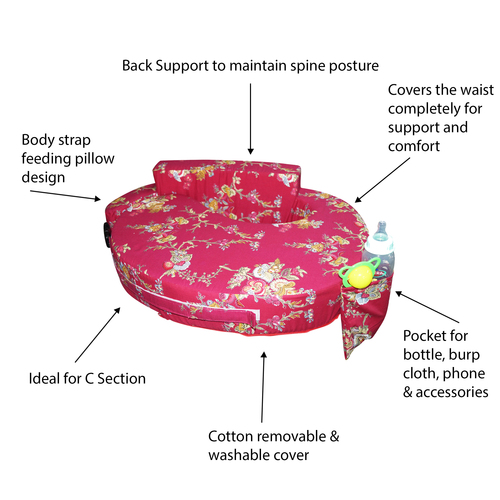 Adjustable Strap Baby Feeding Pillow