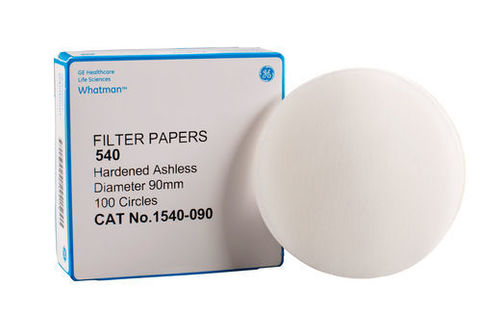 Filter Paper Grade: 540, 12.5 CM