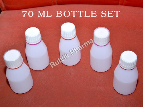 70 Ml Pharma Dry Syrup Hdpe Bottle Set Capacity: 70Ml Milliliter (Ml)