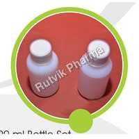 50ml , 90 Ml  PHARMA DRY SYRUP HDPE Bottle Set