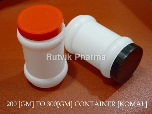 200 Gm Plastic nutraceutical Container