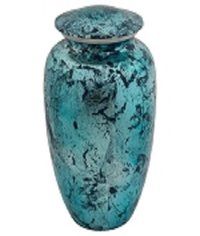 Gorgeous Deep Love Mother of Pearl Urn