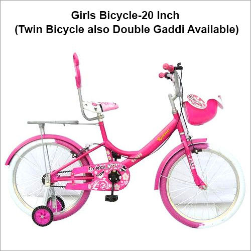 Aluminum Girls Bicycle 20 Inch twin Bicycle Also Double Gaddi