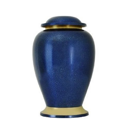 Beautiful Gleaming Blue Urn