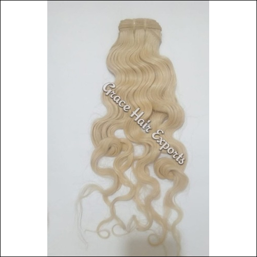 #613 Blonde Loose Weave Hair Grade: Remy Hair
