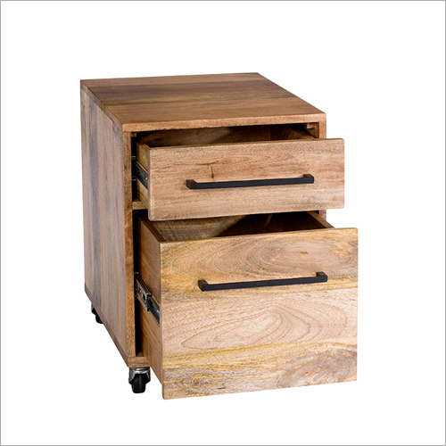 Wood Wooden Bedside Cabinet