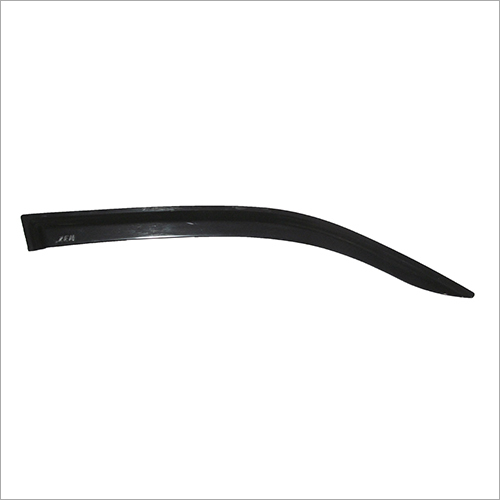 Zen Car Window Door Visor - Acrylic, 18x5 Inch, Black | Rain Protection, Wind Deflection, UV Protection, Easy Installation