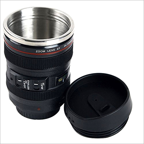 Camera Lens Mug - 350 ml | Durable, Stylish Design for Comfortable Beverage Enjoyment