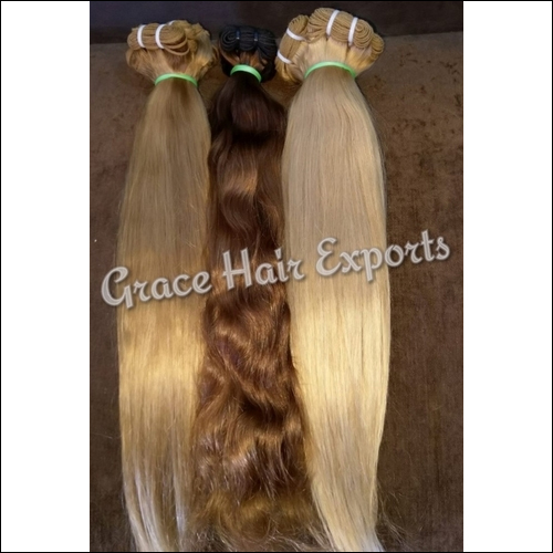 Straight Blonde Hair Extensions