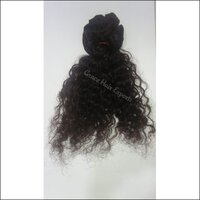 Steamed Curly Weft Hair